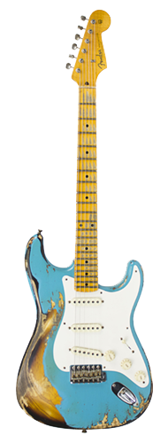 GUITARRA FENDER 57 STRATOCASTER HEAVY RELIC LTD EDITION 923-1009-547 TAOS TURQUOISE OVER 2-TS