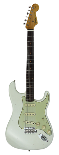GUITARRA FENDER 59 STRATOCASTER VINTAGE CUSTOM RELIC LTD EDITION 923-5000-657 AGED OLYMPIC WH