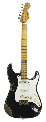 GUITARRA FENDER 58 STRATOCASTER HEAVY RELIC 2018 COLLECTION 923-5000-511 AGED BLACK