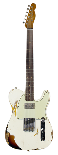 GUITARRA FENDER TELECASTER REVERSE CUSTOM HS HEAVY RELIC 2018 COLLECTION 923-5000-557 AOWT3TS