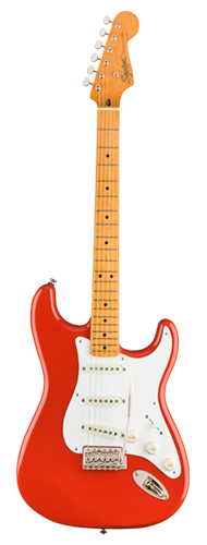 GUITARRA FENDER SQUIER CLASSIC VIBE 50S STRATOCASTER MN - 037-4005-540 - FIESTA RED