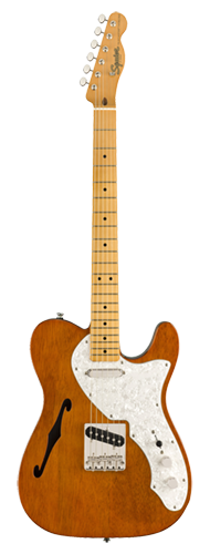 GUITARRA FENDER SQUIER CLASSIC VIBE 60S TELECASTER THINLINE MN - 037-4067-521 - NATURAL