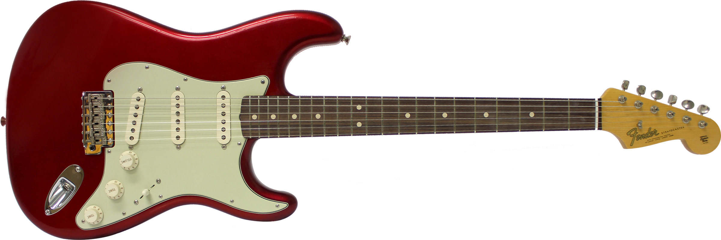 GUITARRA FENDER 64 STRATOCASTER ANNIVERSARY CLOSET CLASSIC 151-9640-809 CANDY APPLE RED